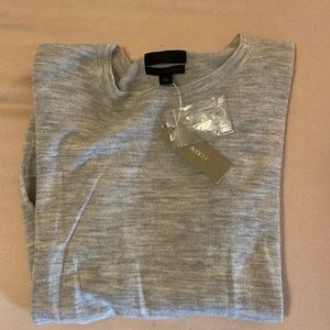 I.Crew XS NWT cashmere gray sweater